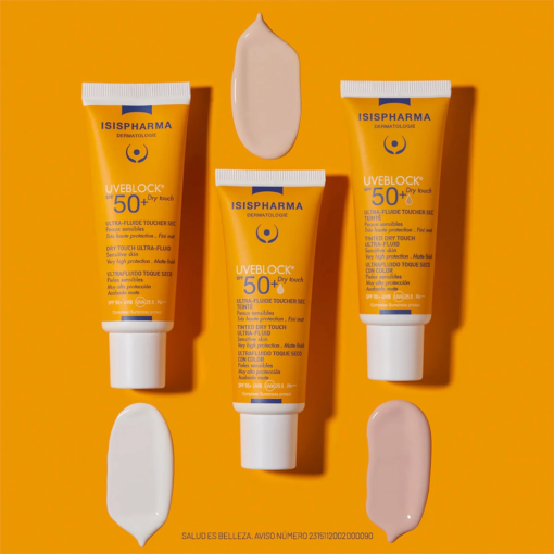 UVEBLOCK FPS 50+ TOQUE SECO CLARO 41ML - Imagen 2