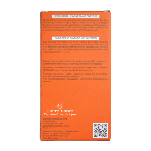 ULTRA FLUID ULTRA MAT OIL CONTROL 50ML - Imagen 3