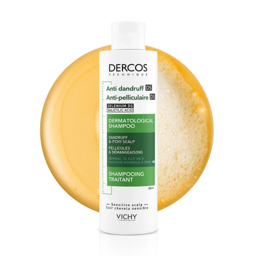DERCOS CASPA GRASA 200ML - Imagen 2