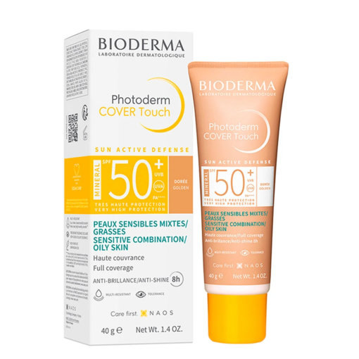 PHOTODERM COVER TOUCH MINERAL DORADO - Imagen 2