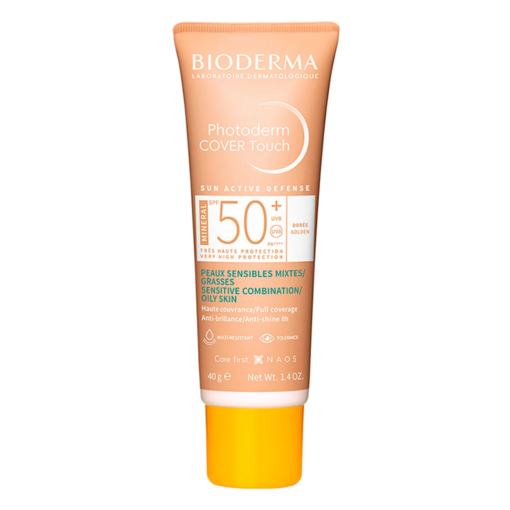 PHOTODERM COVER TOUCH MINERAL DORADO