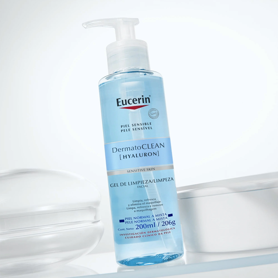 EUCERIN DERMATOCLEAN GEL 200ML - Imagen 2