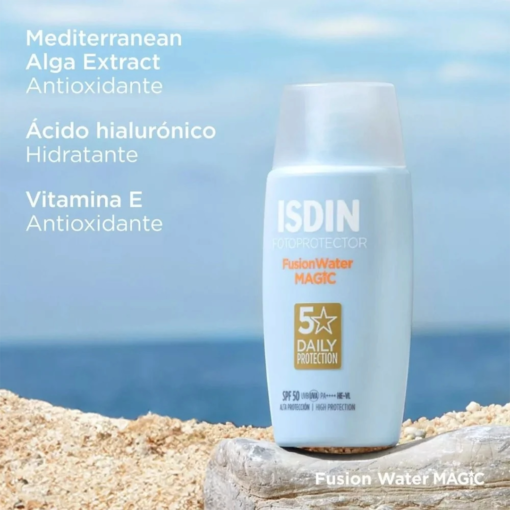 ISDIN 50+ FUSION WATER FLUIDO 50ML - Imagen 2