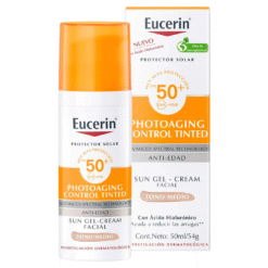 EUCERIN SUN FACE TINTED CREME SPF50+ MEDIUM 50ML